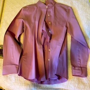 Purple English Show Shirt SZ 36